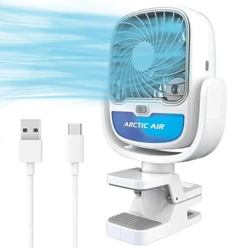 Вентилятор-кондиціонер на прищіпці Arctic COOL fan LY-594 настільний вентилятор із зволожувачем повітря