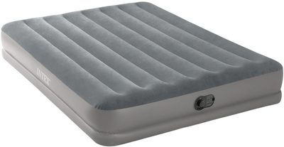 Materac dmuchany Intex 203 x 152 x 30 cm z wbudowaną pompką elektryczną 64114 (6941057421988)