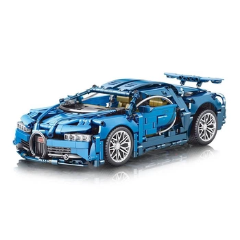 Конструктор для хлопчиків Bugatti 1:14 1037 деталей блакитний