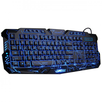 Игровая клавиатура с подсветкой молния Atlanfa M200L - Проводная клавиатура Razer с тремя режимами