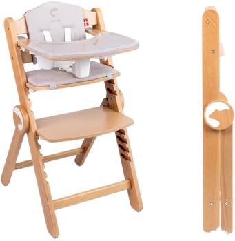 Стільчик для годування Kidnort Drömmer Unique коричневий (5902983636281)