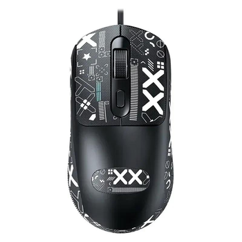 Мышь TWolf проводная для ПК ноутбука Black (G580_Black)