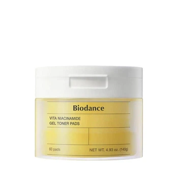 Осветляющие тонер-пады с ниацинамидом Biodance Vita Niacinamide Gel Toner Pads