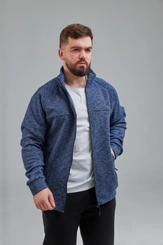 Світшот чоловічий на замку UMON XXL синій (М0143.4)