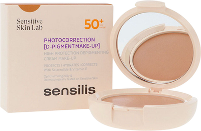 Podkład do twarzy Sensilis Photocorrection D-Pigment Make-Up SPF50+ 02 10 g (8428749000556)