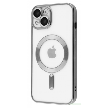 Чохол WAVE Metal Matte Case with Magnetic Ring iPhone 14 silver