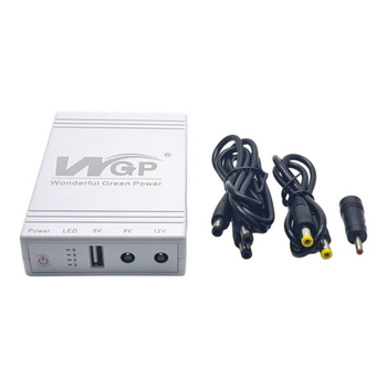 ДБЖ для роутера MINI DC UPS WGP103 (10400mAh, 5V, 9V, 12V) White - Оригінал. Перевірений.
