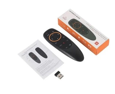 Пульт аэромышка G10S с гироскопом и голосовым управлением для Smart TV Android Box