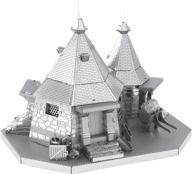 Металлический 3D конструктор Fascinations Metal Earth Хижина Хагрида Harry Potter (MMS441)