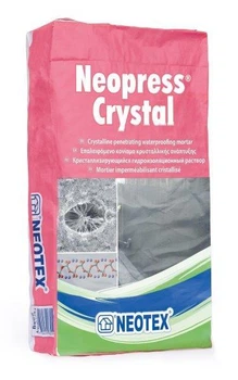 Гидроизоляция проникающая обмазочная Neotex Neopress Crystal мешок 25 кг