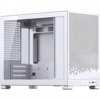 Корпус Jonsbo d32 std, White, без бп (sfx), Mini Tower, Micro atx/Mini itx, 1xType-C/1xUSB 3.2, макс. cpu - 164 мм/vga - 365 мм, бічна панель із загартованого скла