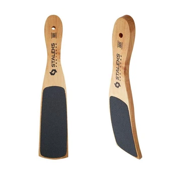 Терка для пяток деревянная Staleks Beauty & Care 10 Type 2 (100 и 180 грит)