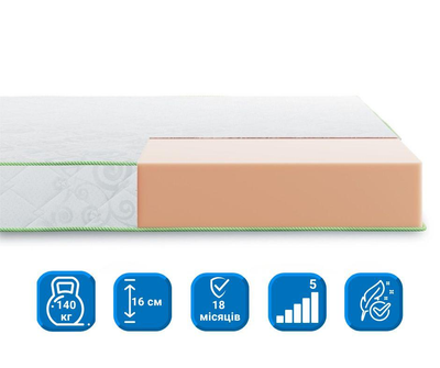 Ортопедичний матрац Highfoam Faino Zory 180х200 см