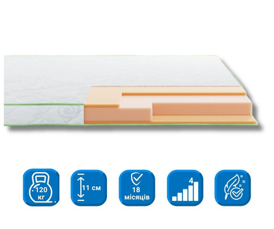 Ортопедичний матрац Highfoam Faino Nebo 80х190 см