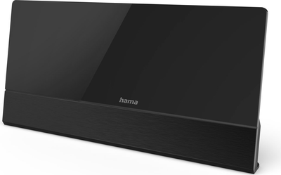 Antena pokojowa Hama DVB-T2 PRE50 FL-3 DAB+ DAB DVB-T2, UKV (4047443508799)