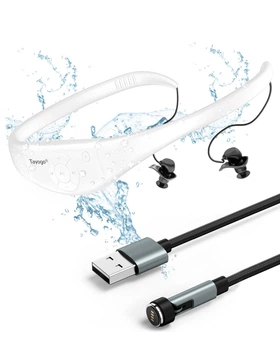 Водонепроникний MP3-плеєр TAYOGO W16 для плавання і басейну IPX8 8GB FM Білий