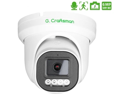 6MP IP PoE Камера видеонаблюдения универсальная G.Craftsman 2.8мм