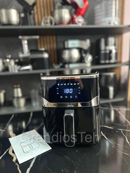 Аерогриль Crownberg СВ-5547, 5 л, 1400 Вт, 8 програм, аерофритюрниця, кухонна мультипіч