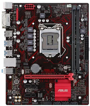 Материнська плата ASUS EX-B150M-V3 Expedition (EX-B150M-V3) (Socket 1151, Intel B150, Micro-ATX) Б/в,U1