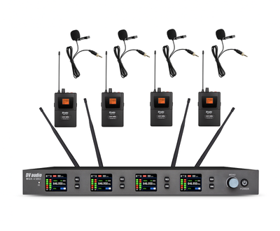 Радіосистема DV audio MGX-44B MKII с петличными микрофонами
