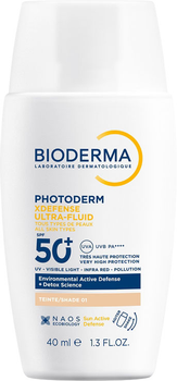 Сонцезахисний флюїд Bioderma XDefense Ultra SPF 50+ 01 40 мл (3701129813614)