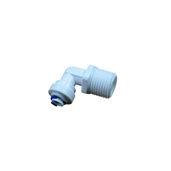 Фитинг угловой быстросъемный 1/4" наружная резьба – 1/4" JG (трубка 6 мм)