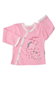 Кофта детская Dragon Pais Бома 0376.93 Трикотаж однотонный пеня, 86р. розовый