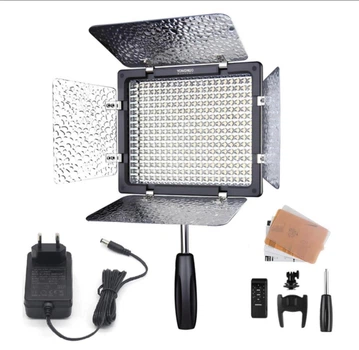 LED відеосвітло Yongnuo YN-300 III 3200–5600K 18 Вт Шнур живлення від мережі 220В в комплекті