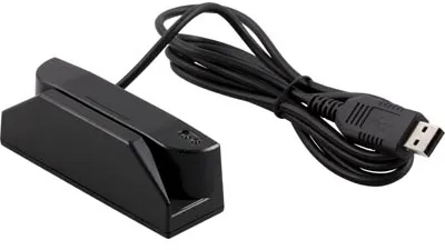 Czytnik kart magnetycznych Deltaco TMSR-33K-SB / POS-402 USB (7340004642855)