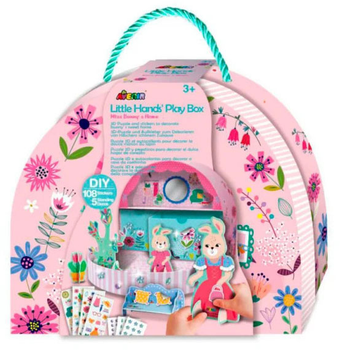 Набір Avenir Little Hands Play Box Miss Bunny's Home 108 елементів 58CH231916 (6920773319168)