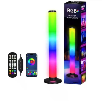 RGB лампа 40 см Vertical 360 настільна Black