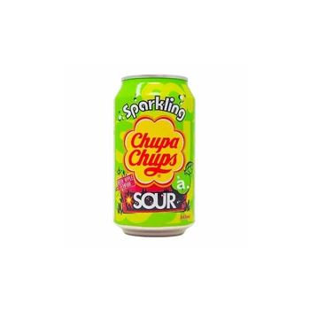 Напій газований Chupa Chups Green Apple 345 мл