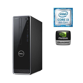 Комп'ютер Dell Inspiron 3470 SFF / Intel Core i3-8100 (4 ядра по 3.6 GHz) / 16 GB DDR4 / 256 GB SSD M.2 / nVidia Quadro K1200, 4 GB GDDR5, 128-bit / Win 10 Home б/в