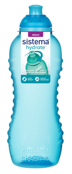 Пляшка для води Sistema Twist ‘n’ Sip голуба 460 мл (9414202278531)