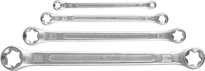 Zestaw kluczy oczkowych YATO Torx E6-E24 4 szt (YT-0530)