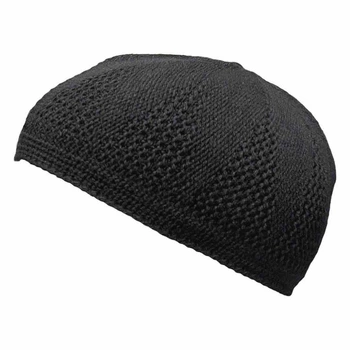 Тюбетейка В'язана Mevsimlik Takiye One Size Чорний