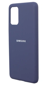 Чохол-накладка Silicone Case для Samsung S20 (Full Protection) Midnight Blue (SCSFPS20MDBL)