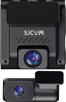 Відеореєстратор SJCAM Dashcam M60 + камера заднього виду, WIFI, GPS, 4K, HDR (6972476162954)