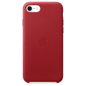 Чохол-накладка Leather Case (AAA) для iPhone SE (2020/2022) Red (ALCSE20RD)