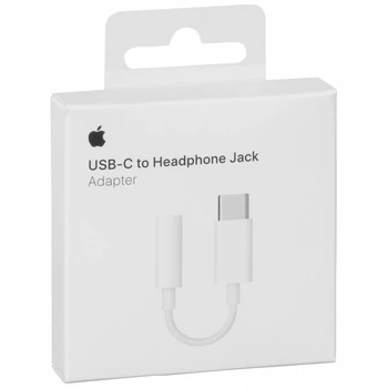 Адаптер USB-C to 3.5 mm Adapter (MU7E2ZM/A)