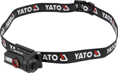 Ліхтар налобний Yato 500 лм акумуляторний YT-085944 (5906083114250)