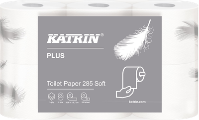 Набір туалетного паперу Katrin Plus тришаровий 42 шт (ZES6414301038411)