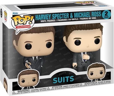Figurka Funko pop! Harvey Specter & Michael Ross 2 Pack 10 cm 1833 (83968) (0889698839686)
