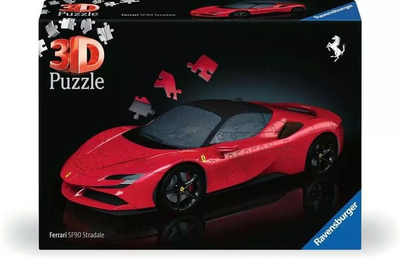 Пазл 3D Ravensburger Автомобіль Ferrari SF90 Stradale 108 деталей 11576 (4005556115761)