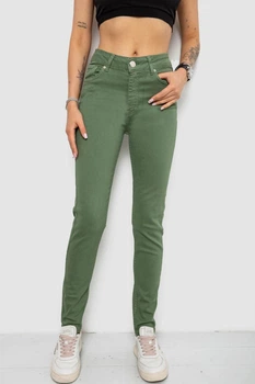 Джинси жіночі Slim Fit, колір зелений, 182R1489S19, AGER, розмір 26