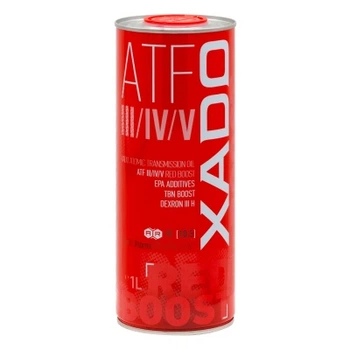 Олія трансмісійна олива XADO Atomic Oil ATF III/IV/V RED BOOST
