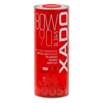Трансмісійна олива XADO Atomic Oil 80W-90 GL-3/4/5 RED BOOST