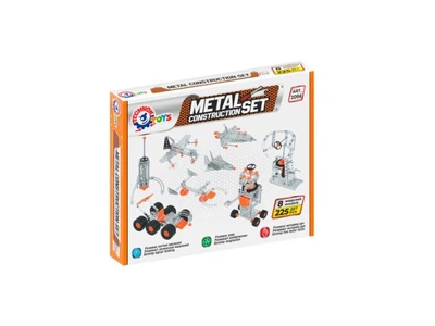Конструктор металлический Космическая техника, ТехноК (2094B), 225 дет.