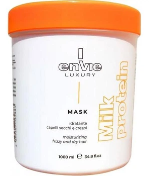 Маска с молочными протеинами для вьющихся и пористых волос Envie Luxury Milk Protein / 1000 мл~