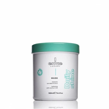 Маска щоденна для блиску волосся з кокосом Envie Luxury Daily Shine Hydrating Mask, 1000 мл ~